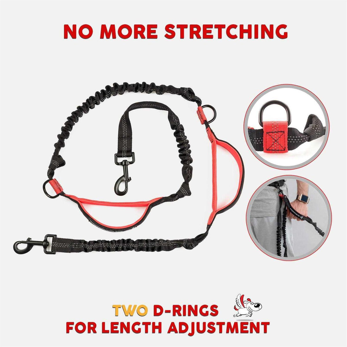 Hands Free Dog Leash A640