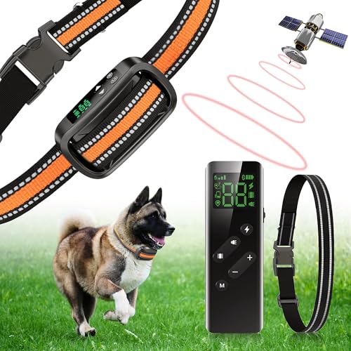 2 in 1 GPS Wireless Dog Fence and Training Collar X354