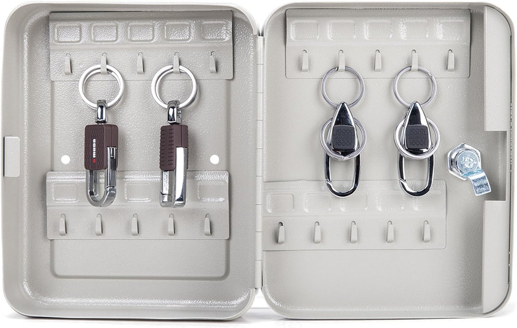 Carbon Steel Key Cabinet Storage Box Organizer with Mechanical Lock P6800