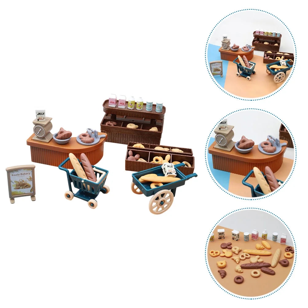 Miniature Bakery Shop Prop Miniature Breads K611