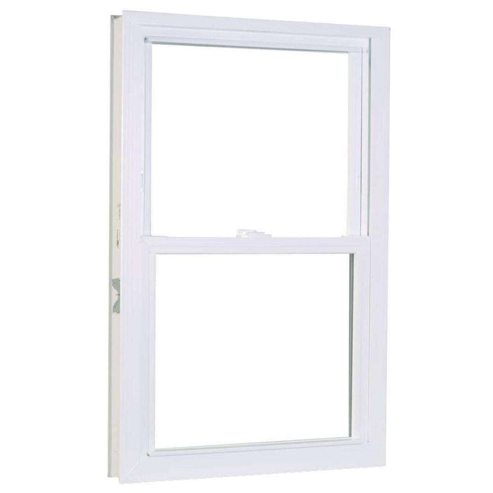 White Vinyl Double Hung Window F525968