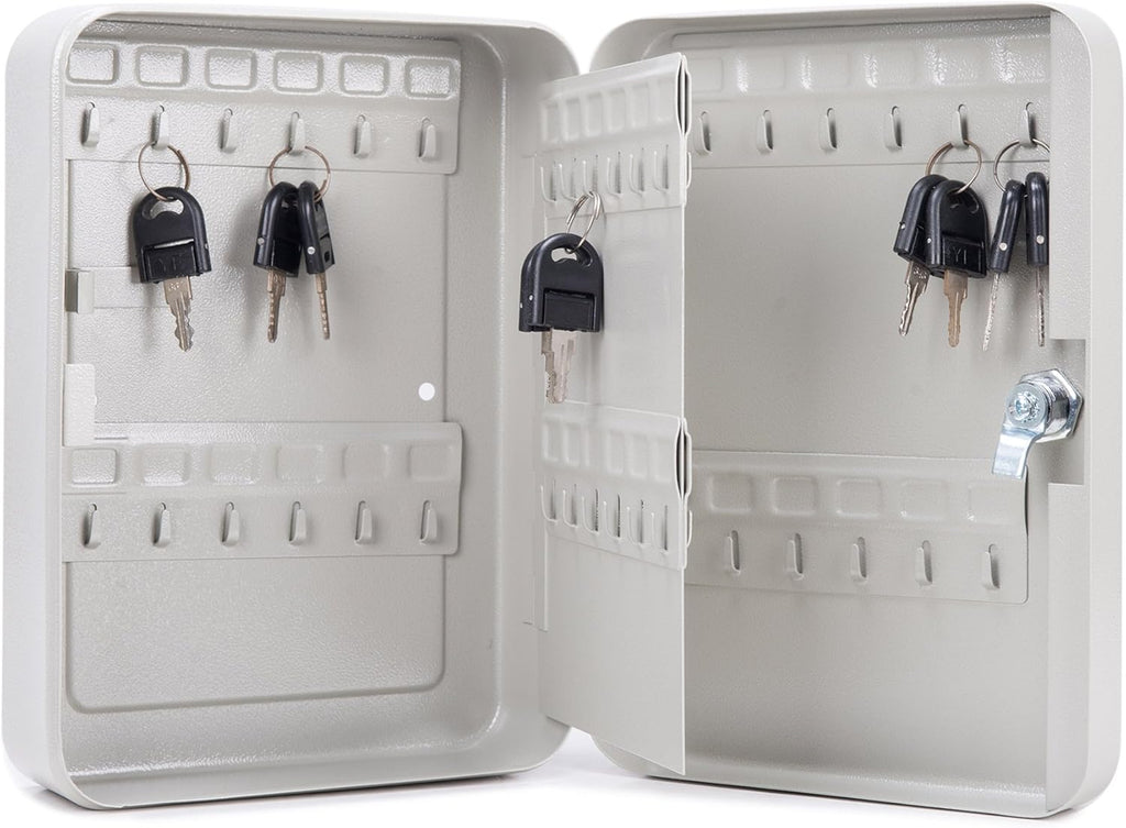 Carbon Steel Key Cabinet Storage Box Organizer with Mechanical Lock P6800