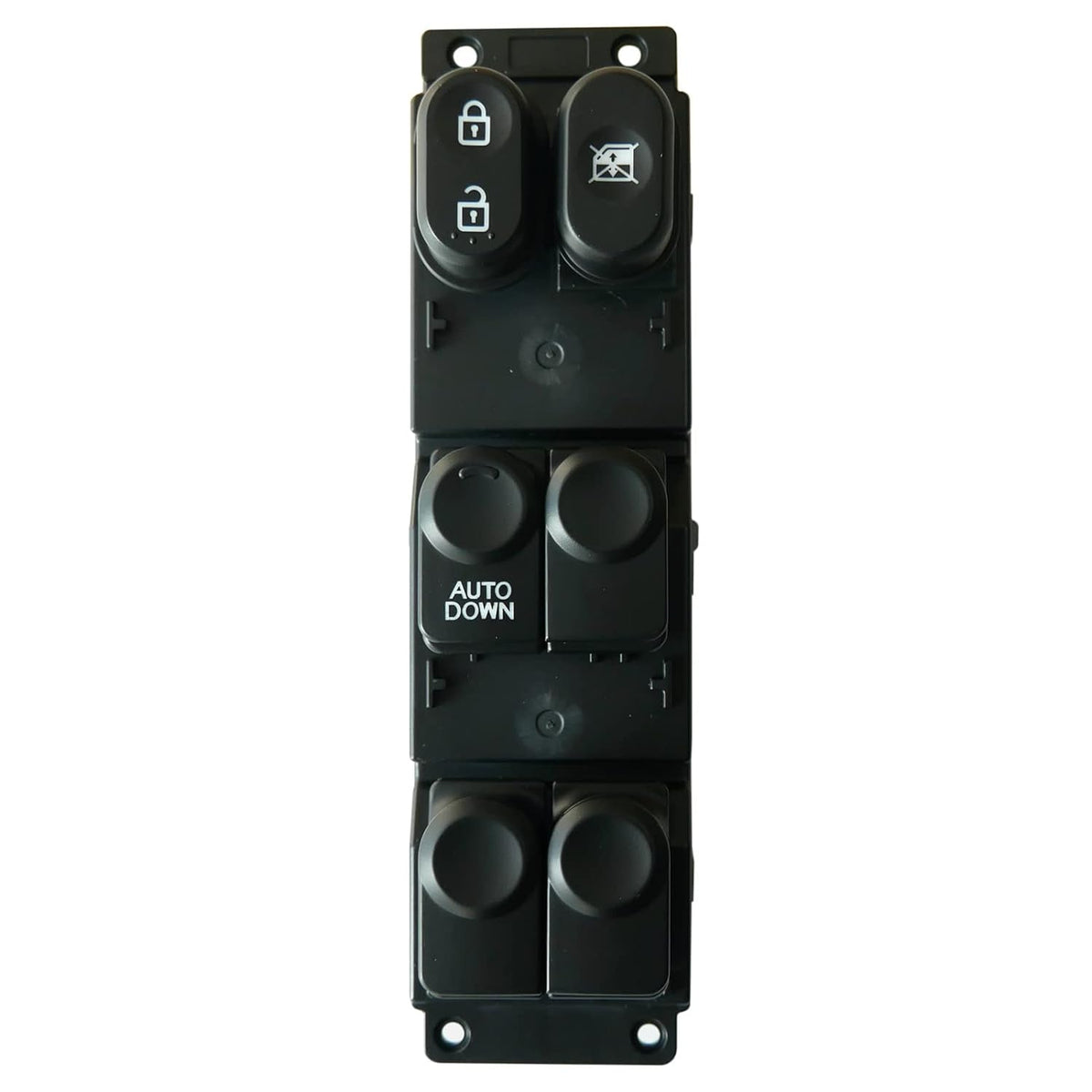 Master Power Window Switch Main Switch Assembly Front Left Driver Side Compatible with 2011-2017 Hyundai Accent 1.6L Pack of 2 K712911