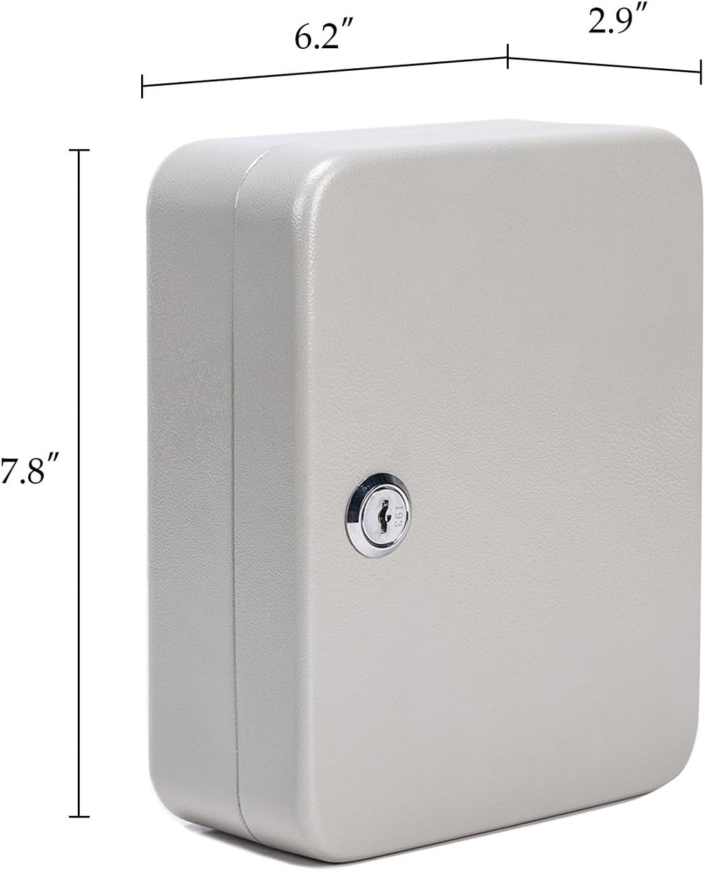 Carbon Steel Key Cabinet Storage Box Organizer with Mechanical Lock P6800