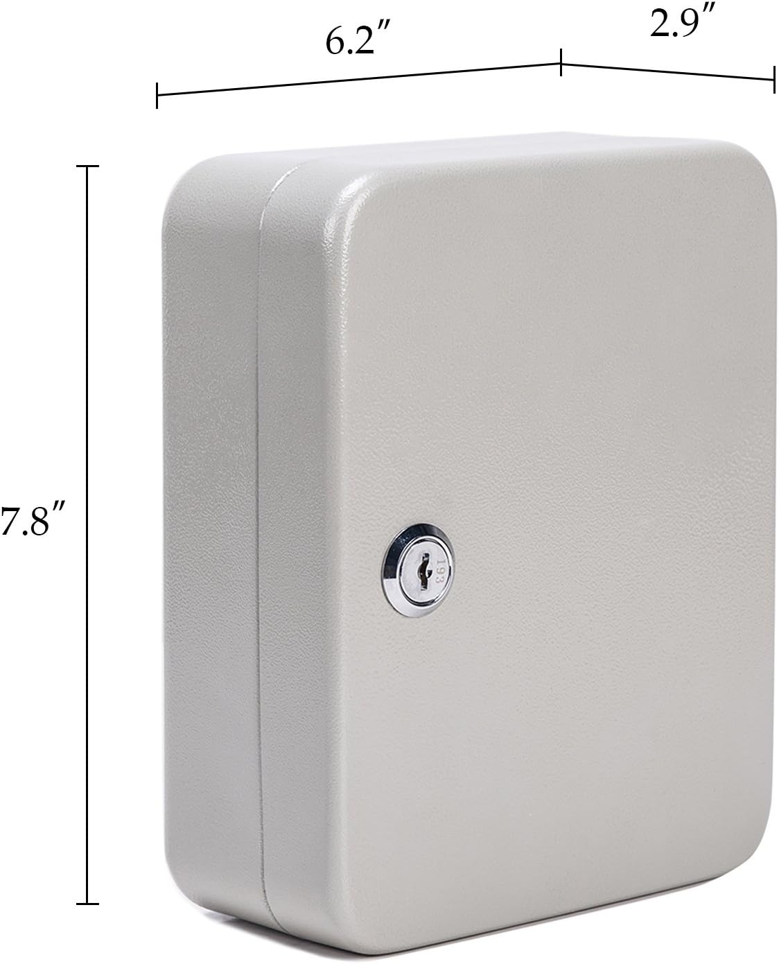 Carbon Steel Key Cabinet Storage Box Organizer with Mechanical Lock P6800