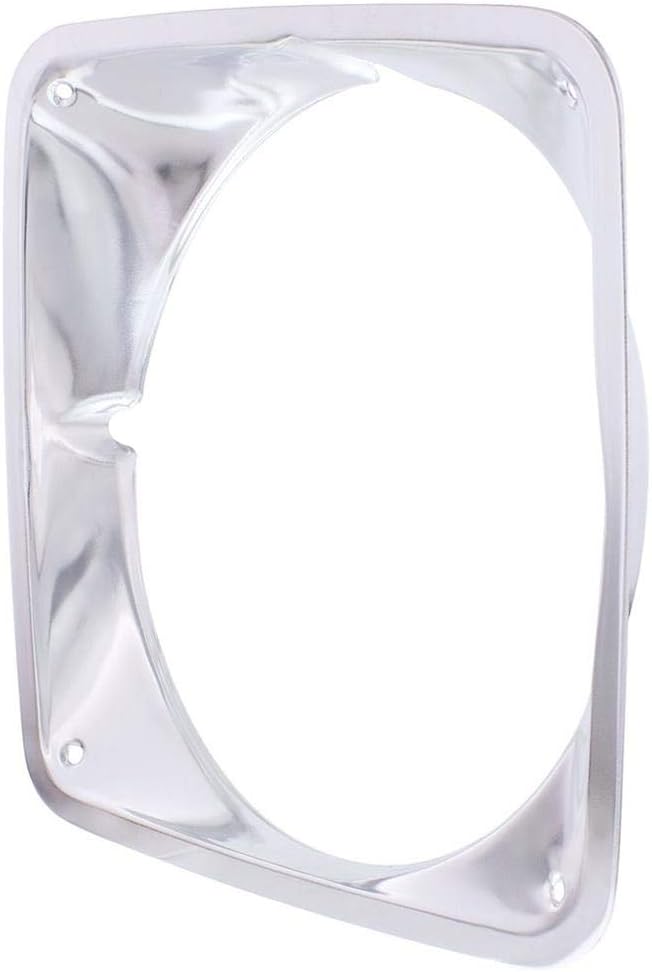 Anodized Aluminum Headlight Bezel Pack of 2 S659