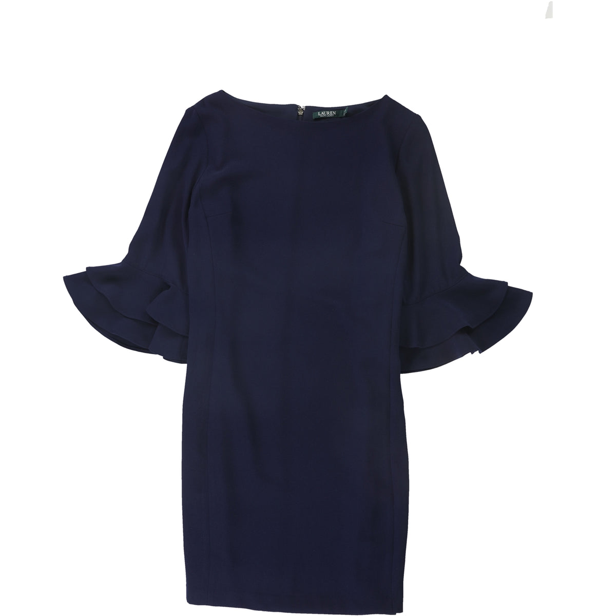 Blue Ruffled Dress N5750