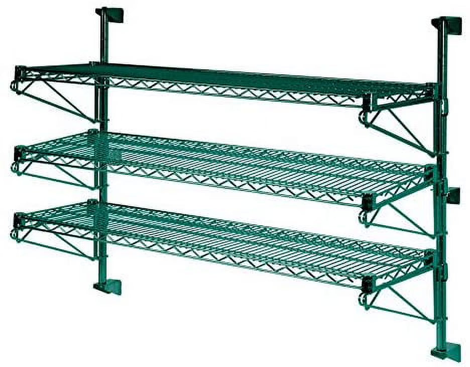 Adjustable 3 Tier Freezer Wall Mount Shelving Kit D883