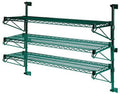 Adjustable 3 Tier Freezer Wall Mount Shelving Kit D883