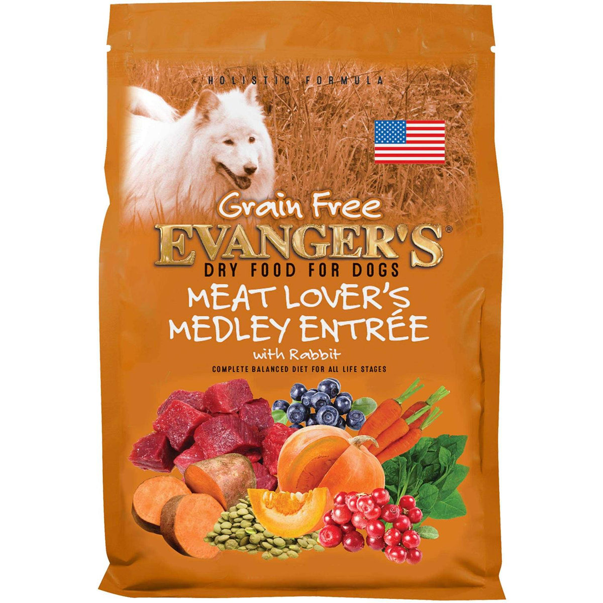 Grain-Free Dry Dog Food with Rabbit I360979