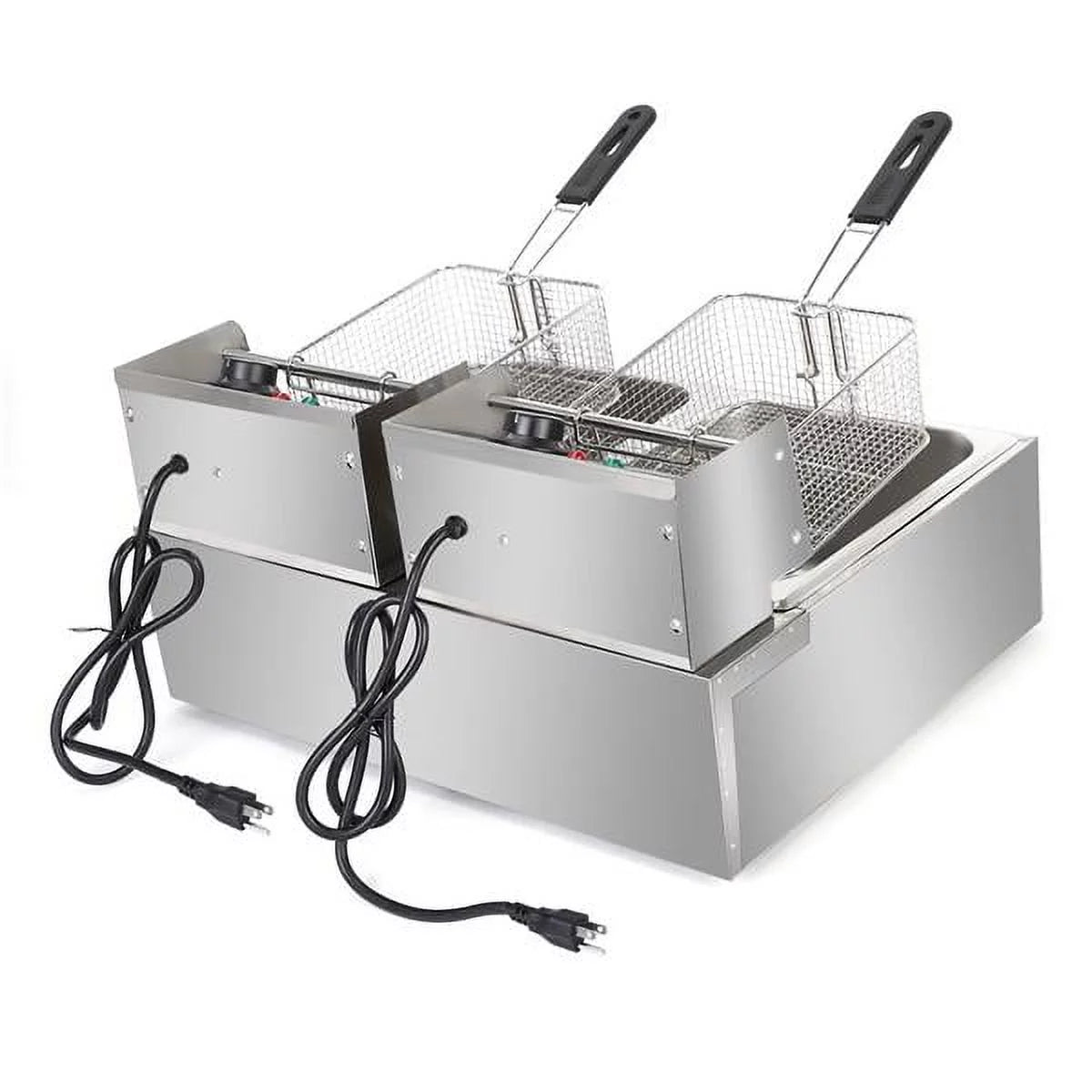 12L 5000W Stainless Steel Electric Countertop Deep Fryer G134