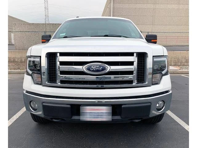 Polished Black LED Tube Dual Projector Headlights F337612