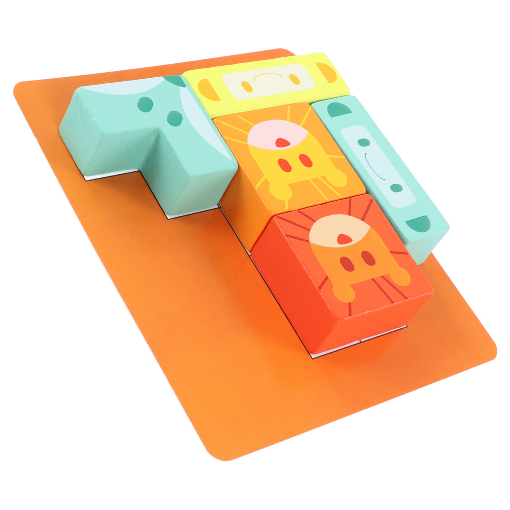 Wooden Building Block Set Educational Toy F934832