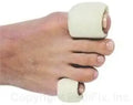 Tubular-foam Toe Bandages, Large, Pack of 2 Q636015