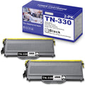 Black 2-Pack TN330 Toner Cartridge Replacement for Brother Printers B875