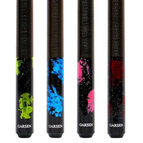 4 Pieces 58 inch Pool Cue Stick M8031