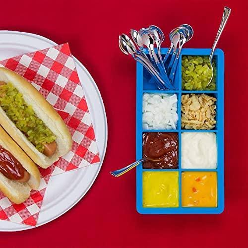2 Silicone Ice Cube Tray + 2 Reusable Silicone Ice Cube Mold U7811