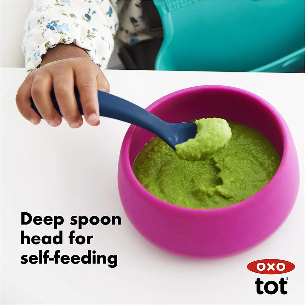 Silicone Spoon Set Navy V804