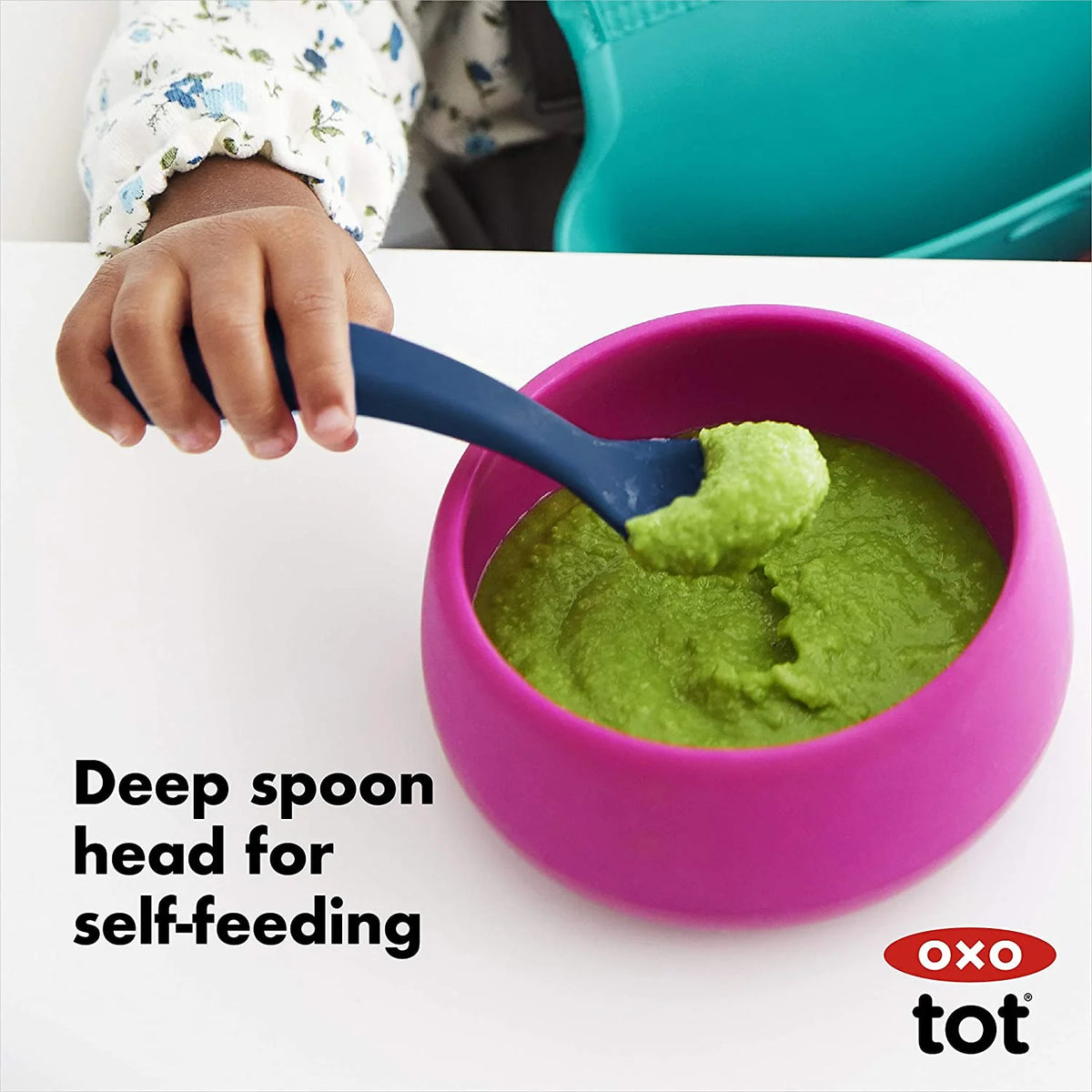 Silicone Spoon Set Navy V804