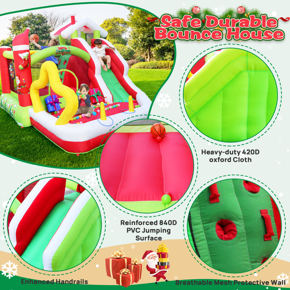 Inflatable Bounce House with Blower T353543