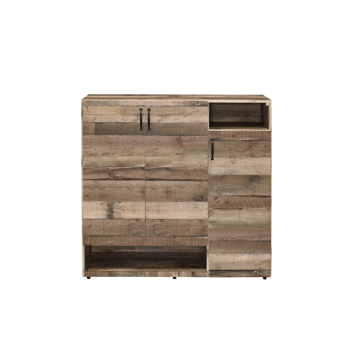 Rustic Gray Oak Cabinet X9828