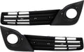 Fog Light Cover Pair with Fog Light Hole Textured Pack of 2 A813