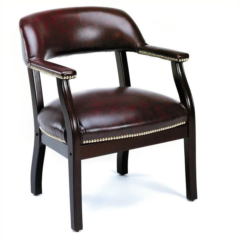Burgundy Executive Captains Chair Z776864