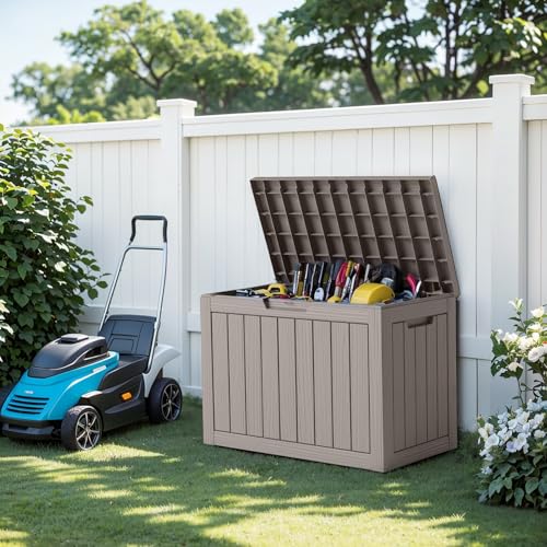 150 Gallon Waterproof Resin Outdoor Storage Box I717