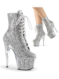 Silver Glitter 8 Heels C847050