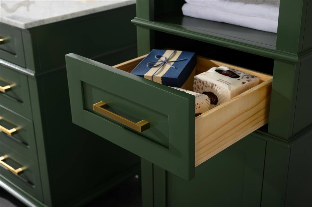 Green Linen Cabinet B4468