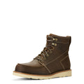 Brown Lace Work Boots U3854
