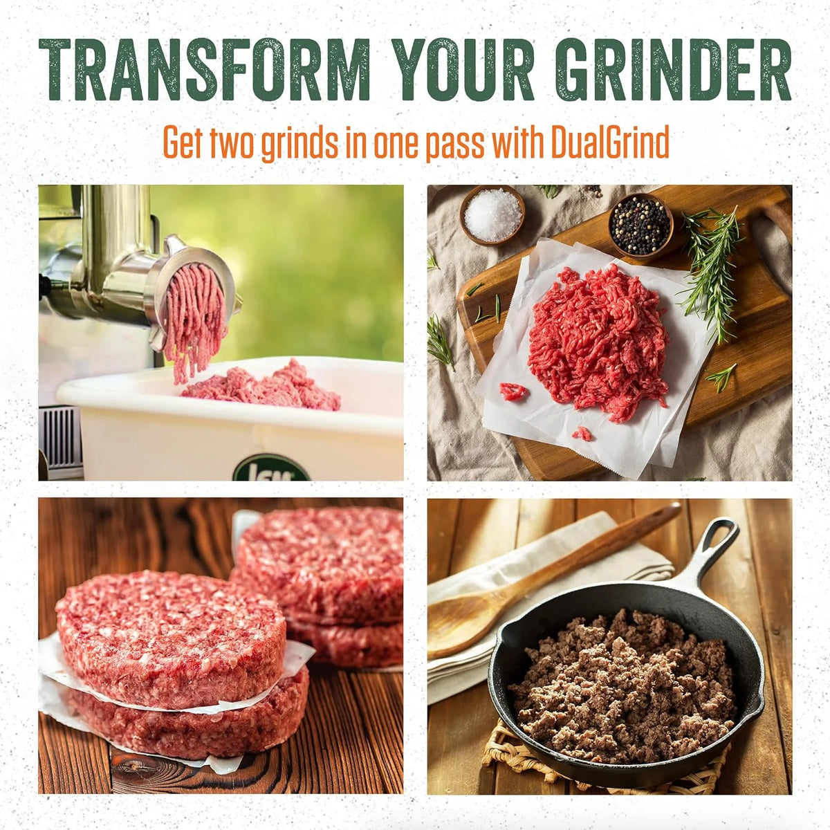 Stainless Steel Meat Grinder Attachment Z7801