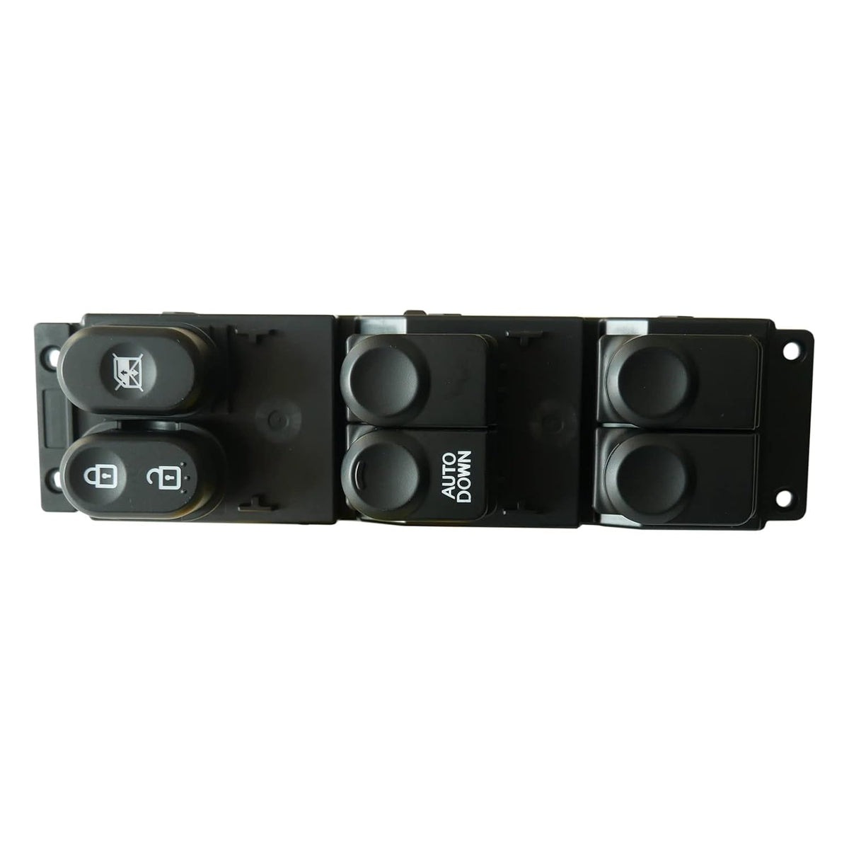 Master Power Window Switch Main Switch Assembly Front Left Driver Side Compatible with 2011-2017 Hyundai Accent 1.6L Pack of 2 K712911