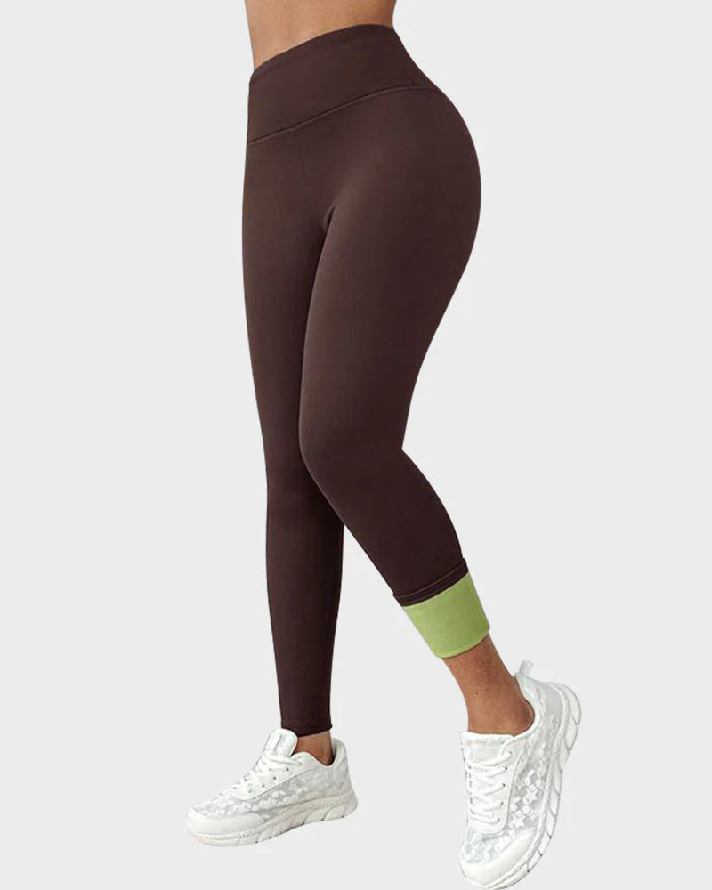 Fleece-Lined Tummy Control Shaping Leggings Y892