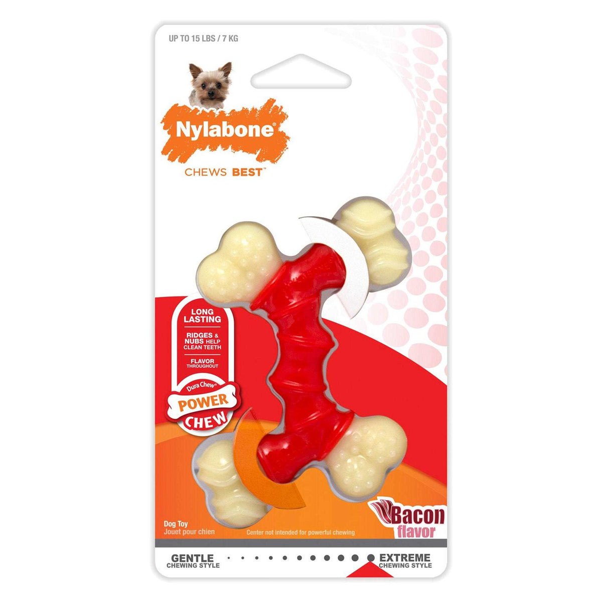 Double Bone Bacon Petite Pet Chew R92332