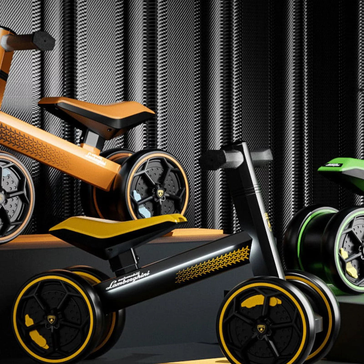 Yellow Baby Balance Bike W3413