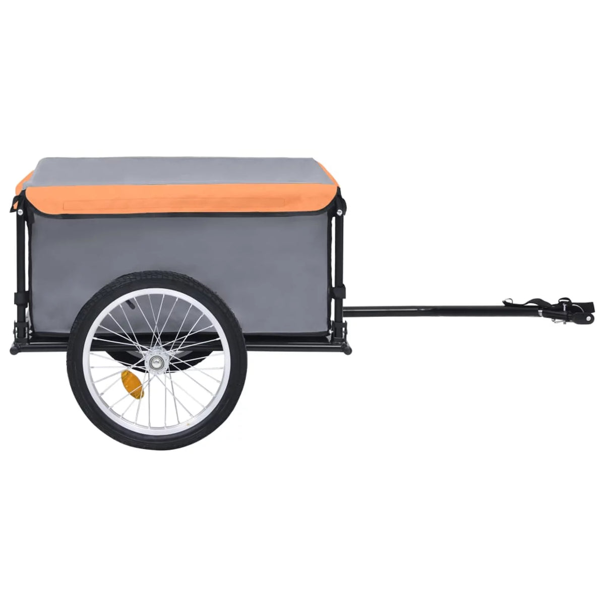 Bike Cargo Trailer with Foldable Drawbar and Removable Cargo Compartment 2 Wheels P3303