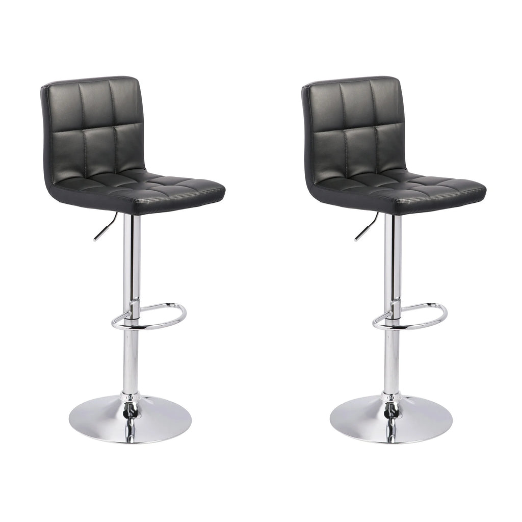 Adjustable Height Swivel Bar Stool Set of 2 Q3665