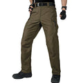 Men's Water Resistant Relaxed Fit Tactical Cargo Work Pants V445822