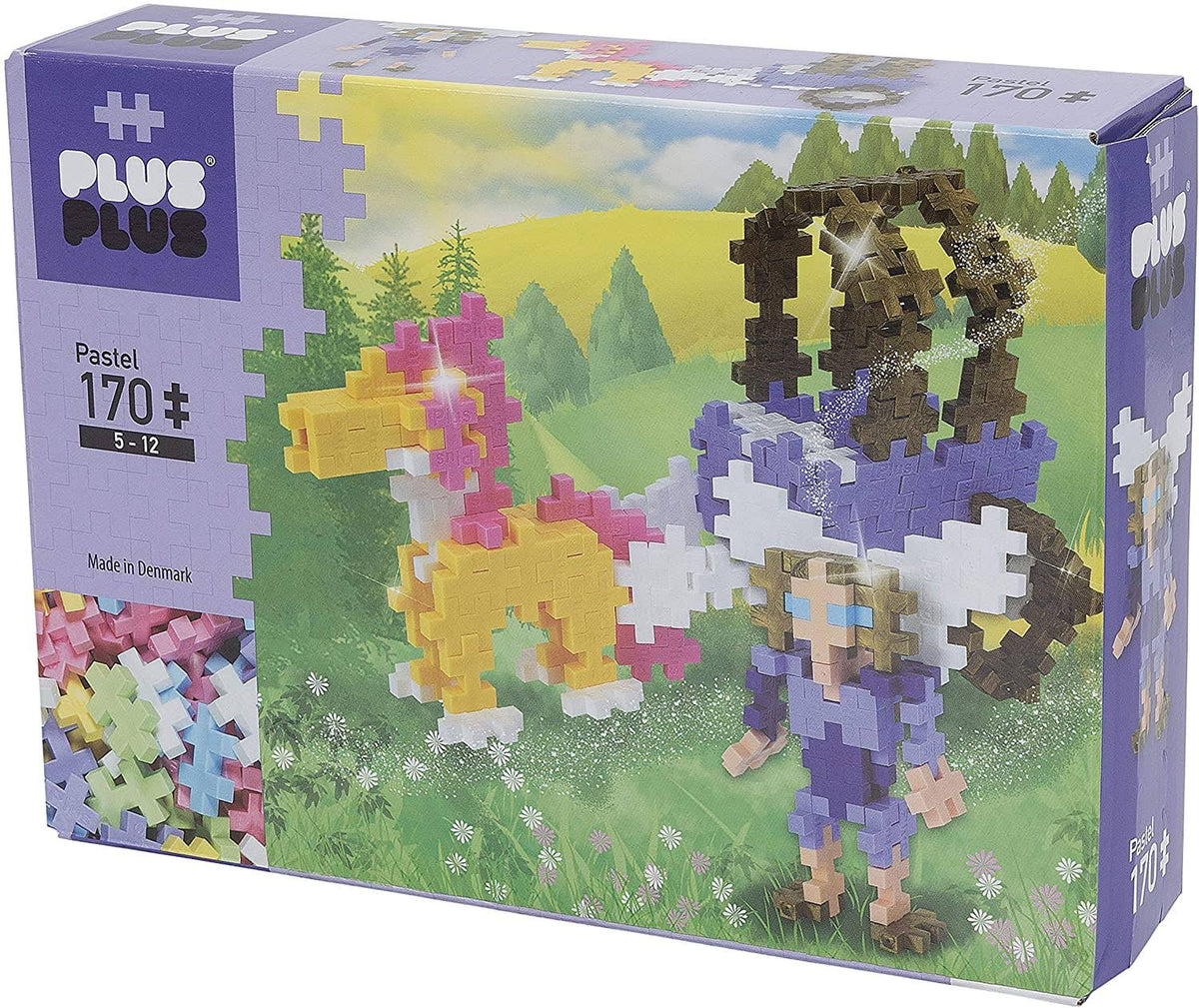 170 Pieces Pastel Horse Carriage J66015