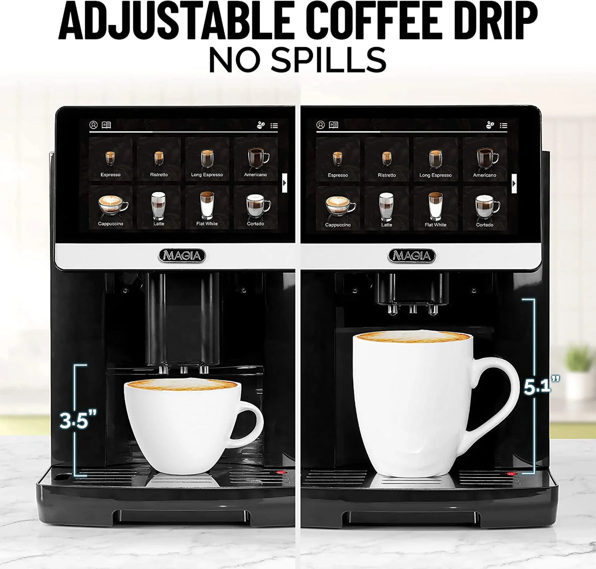 Black 1800ml Espresso Coffee Maker G6485