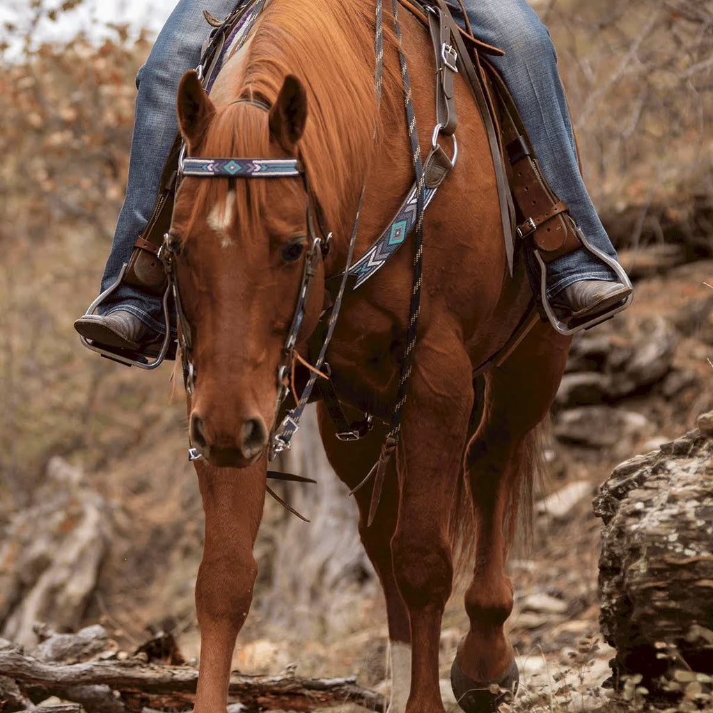 Taos Beaded Browband Headstall V1472