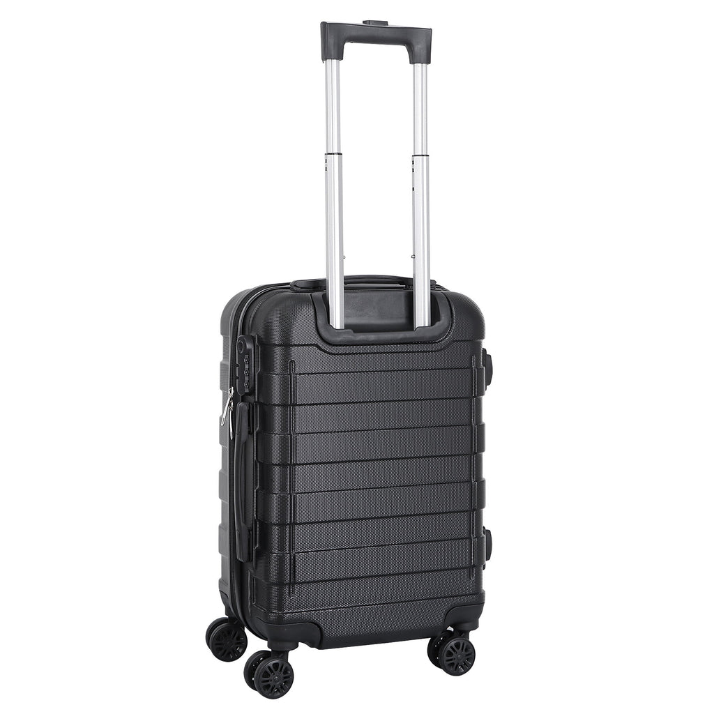 22-inch Hardside Expandable Spinner Luggage Black R27411