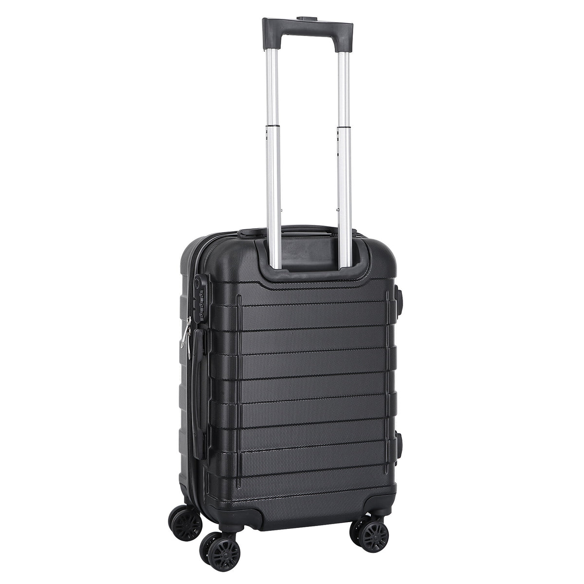 22-inch Hardside Expandable Spinner Luggage Black R27411