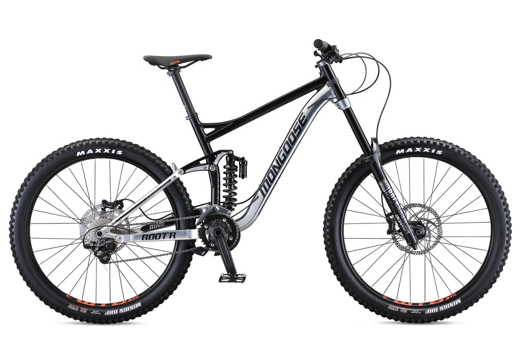Black Full-Suspension Mountain Bike C983