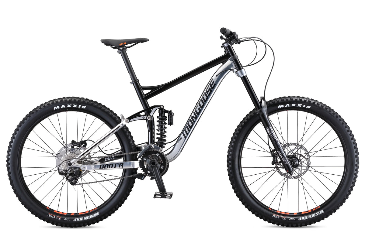 Black Full-Suspension Mountain Bike C983