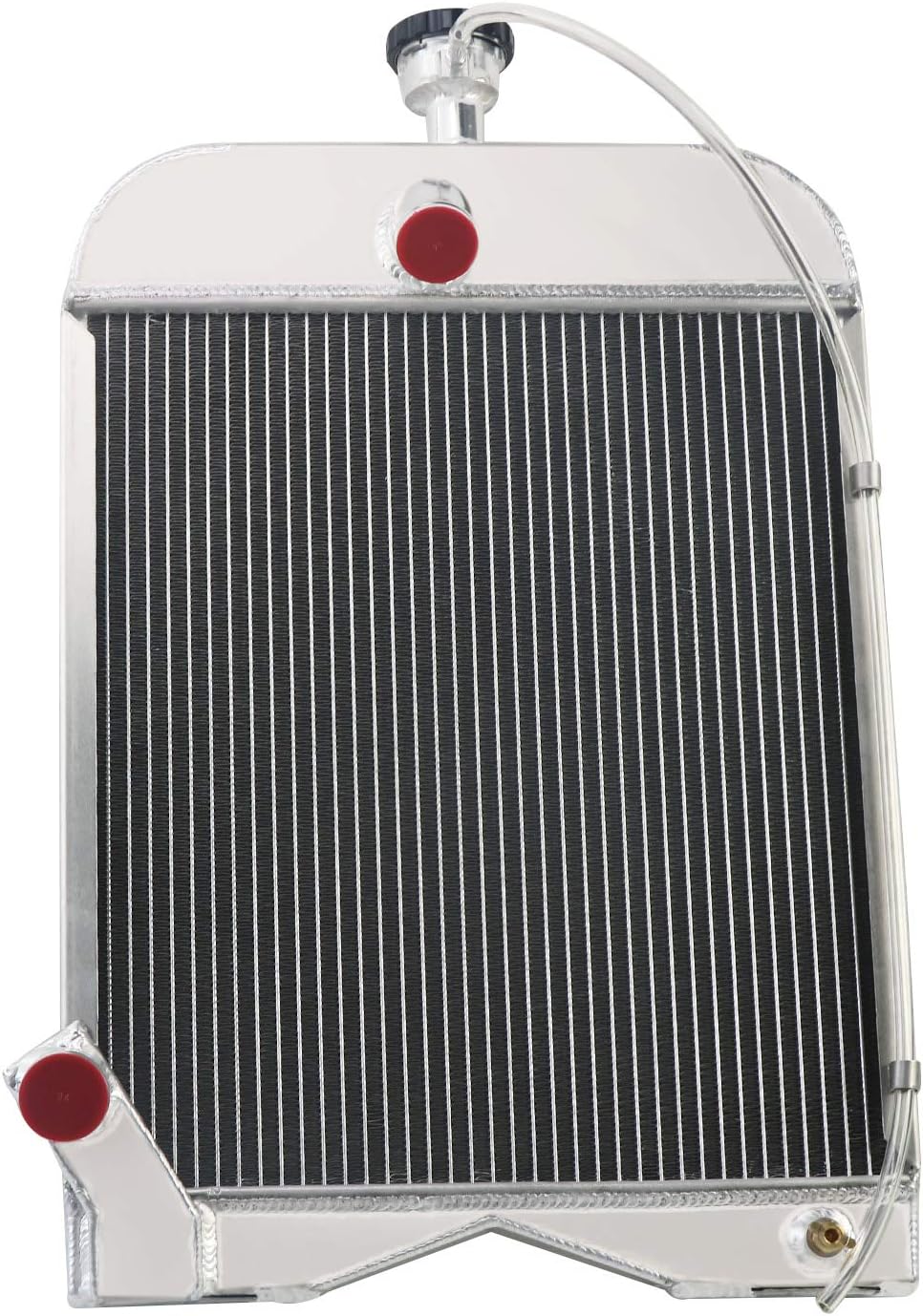 3 Row Aluminum Tractor Radiator With Radiator Cap W6229