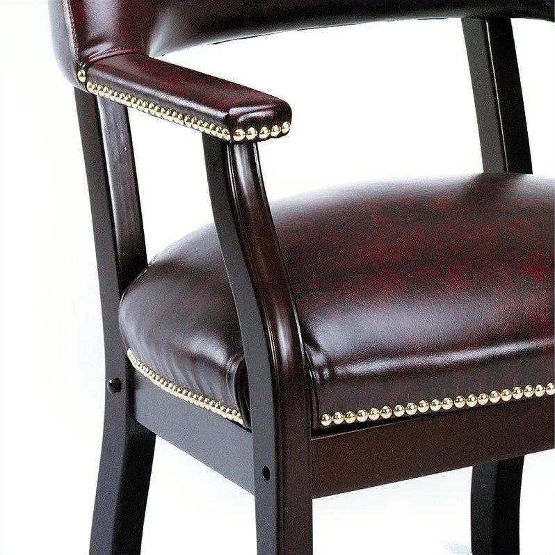 Burgundy Executive Captains Chair Z776864