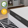 Memory Foam Narrow Twin Mattress in White F618