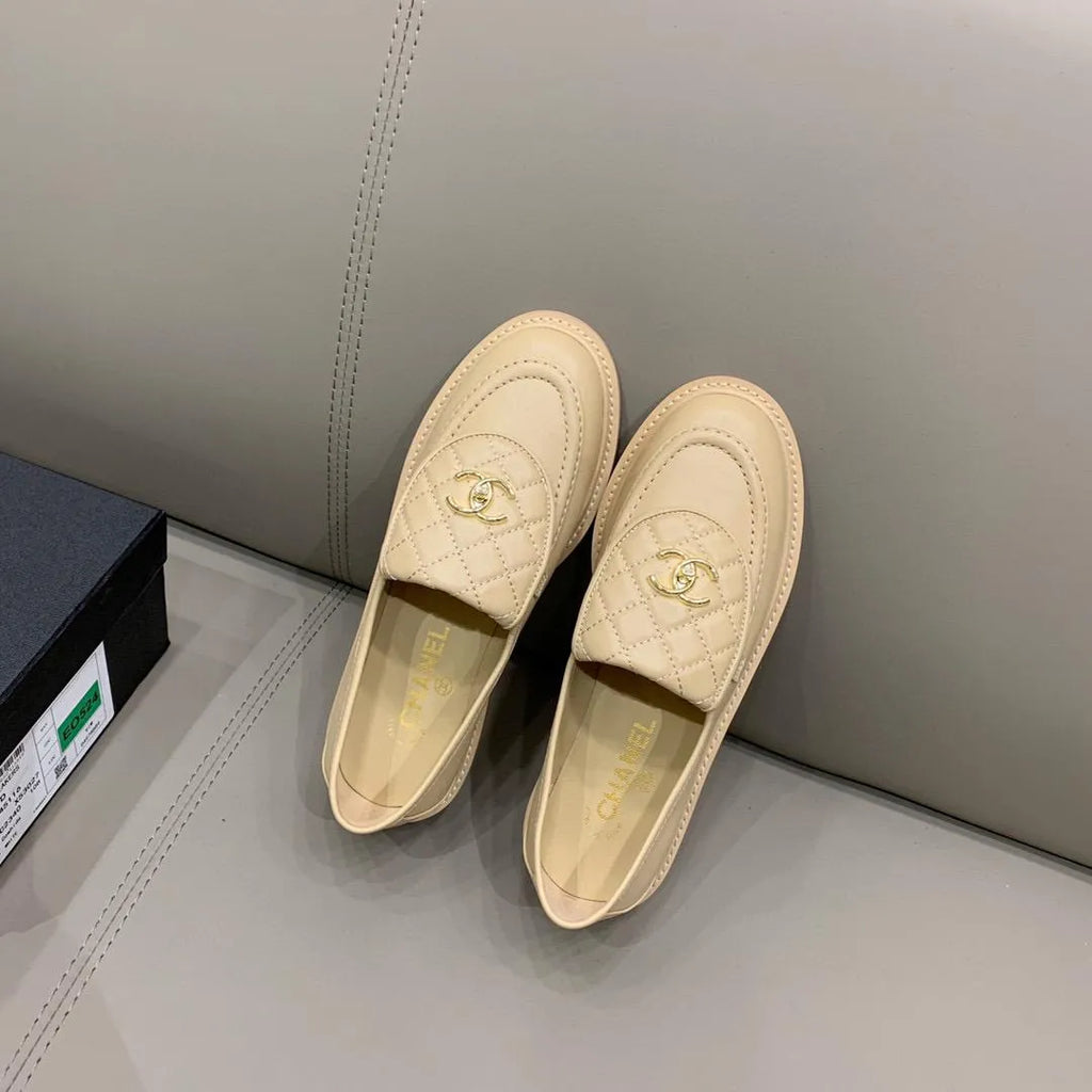 Beige Loafers I246